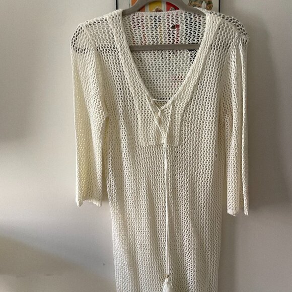 Knit Swim Coverup - Picture 1 of 4